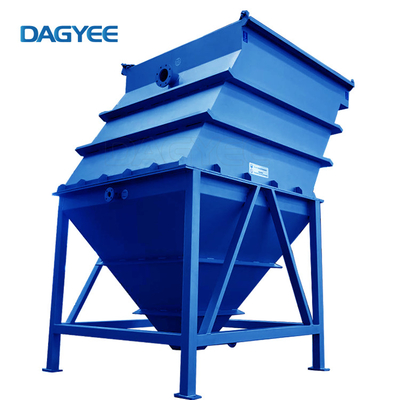 Lamella Plate Vertical Clarifier PP PVC Plate Automatic Dewatering Tank