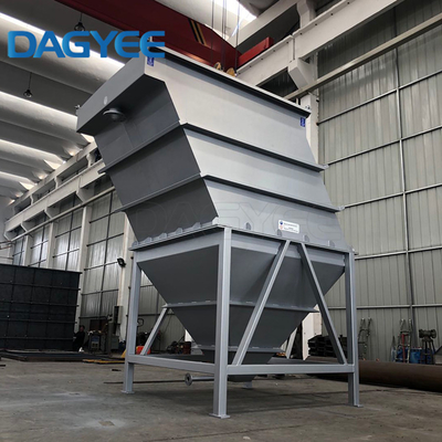 Horizontal Lamella Clarifier Dewatering Tank Gravity Settling