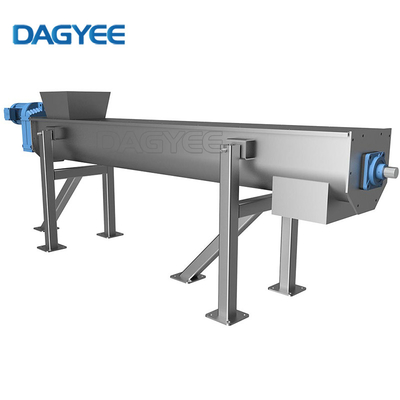 U Shape Shaftless Cement Animal Feeds Automatic Screw Conveyor
