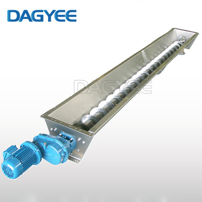 U Shape Shaftless Cement Animal Feeds Automatic Screw Conveyor