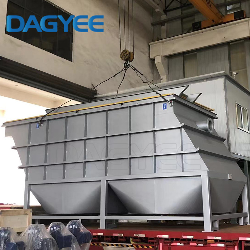 Horizontal Lamella Clarifier Dewatering Tank Gravity Settling